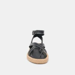 ROXIE SANDALS BLACK LEATHER(Roxie Sandals Black Leather) -Dolce Vita DOLCEVITA SANDALS ROXIE BLACKLEATHER 04