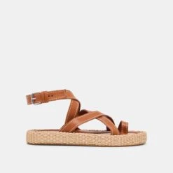 ROXIE SANDALS BROWN LEATHER(Roxie Sandals Brown Leather)