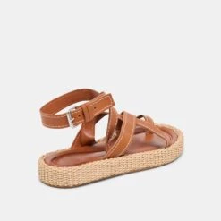 ROXIE SANDALS BROWN LEATHER(Roxie Sandals Brown Leather) -Dolce Vita DOLCEVITA SANDALS ROXIE BROWNLEATHER 03