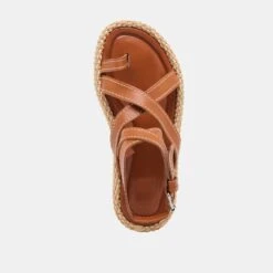 ROXIE SANDALS BROWN LEATHER(Roxie Sandals Brown Leather) -Dolce Vita DOLCEVITA SANDALS ROXIE BROWNLEATHER 06