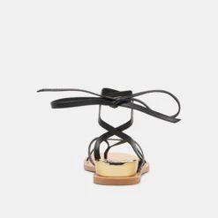 RUDIE SANDALS BLACK LEATHER(Rudie Sandals Black Leather) -Dolce Vita DOLCEVITA SANDALS RUDIE BLACKLEATHER 05