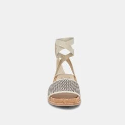 Dolce Vita SALACY SANDALS BLACK NATURAL RAFFIA(Salacy Sandals Black Natural Raffia) -Dolce Vita DOLCEVITA SANDALS SALACY BLACKNATURALRAFFIA 04