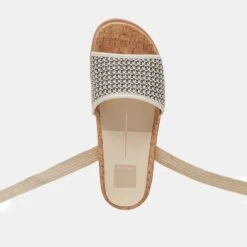 Dolce Vita SALACY SANDALS BLACK NATURAL RAFFIA(Salacy Sandals Black Natural Raffia) -Dolce Vita DOLCEVITA SANDALS SALACY BLACKNATURALRAFFIA 06