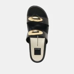 SATINE SANDALS BLACK LEATHER(Satine Sandals Black Leather) 20 SATINE SANDALS BLACK LEATHER(Satine Sandals Black Leather) -Dolce Vita DOLCEVITA SANDALS SATINE BLACKLEATHER 06