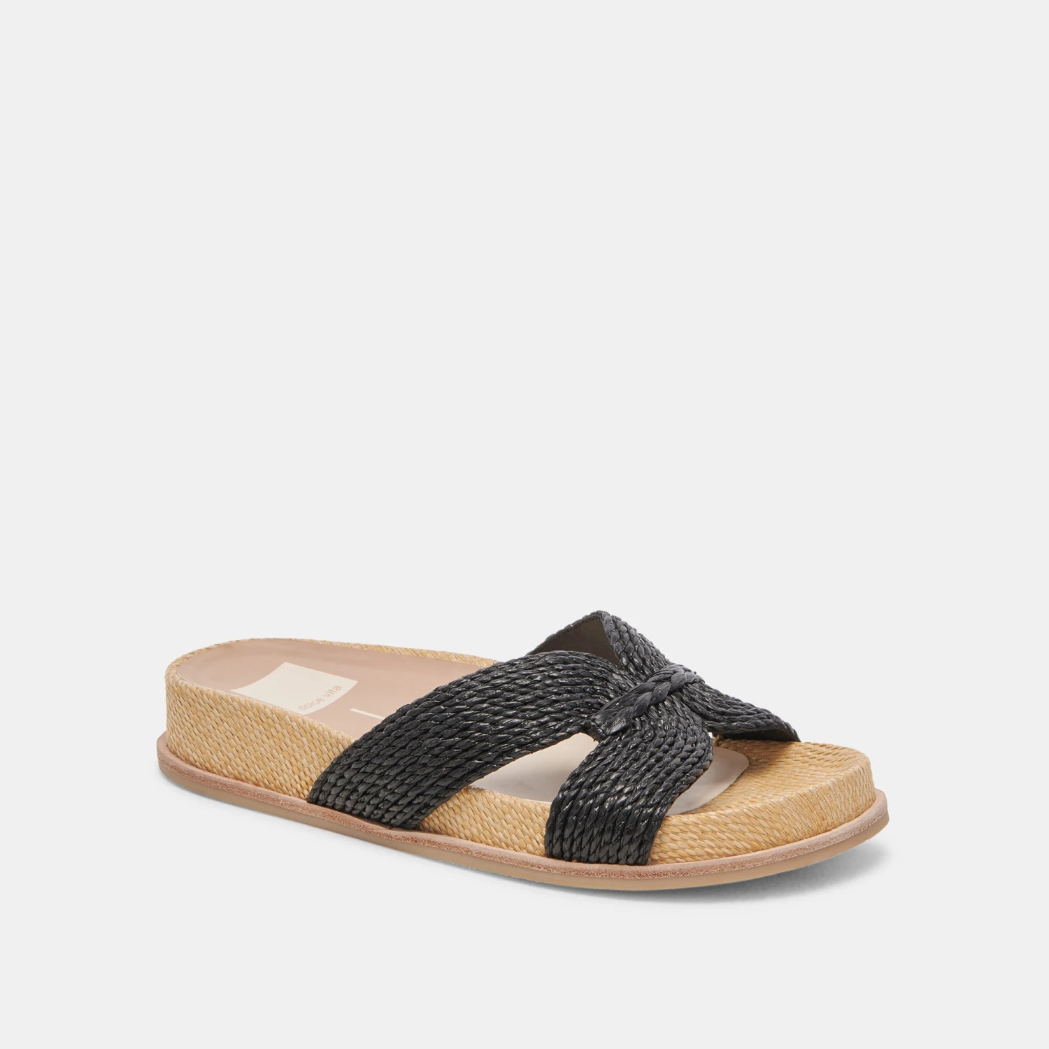 SELDA WIDE SANDALS ONYX RAFFIA(Selda Wide Sandals Onyx Raffia) 2 SELDA WIDE SANDALS ONYX RAFFIA(Selda Wide Sandals Onyx Raffia) - Image 2