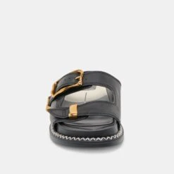 SEVANA SANDALS BLACK LEATHER(Sevana Sandals Black Leather) -Dolce Vita DOLCEVITA SANDALS SEVANA BLACKLEATHER 04