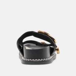 SEVANA SANDALS BLACK LEATHER(Sevana Sandals Black Leather) -Dolce Vita DOLCEVITA SANDALS SEVANA BLACKLEATHER 05