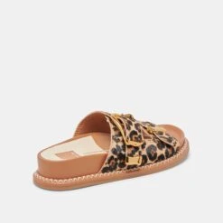 SEVANA SANDALS DK LEOPARD CALF HAIR(Sevana Sandals Dk Leopard Calf Hair) -Dolce Vita DOLCEVITA SANDALS SEVANA DKLEOPARDCALFHAIR 03