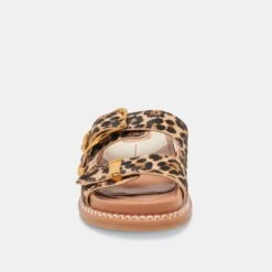 SEVANA SANDALS DK LEOPARD CALF HAIR(Sevana Sandals Dk Leopard Calf Hair) -Dolce Vita DOLCEVITA SANDALS SEVANA DKLEOPARDCALFHAIR 04