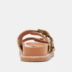 SEVANA SANDALS DK LEOPARD CALF HAIR(Sevana Sandals Dk Leopard Calf Hair) -Dolce Vita DOLCEVITA SANDALS SEVANA DKLEOPARDCALFHAIR 05