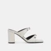 SHANE HEELS OFF WHITE CRINKLE PATENT(Shane Heels Off White Crinkle Patent)