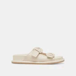 SHAUNY SANDALS BONE LEATHER(Shauny Sandals Bone Leather)