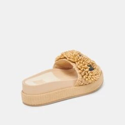 SIDONA FLOWER SANDALS LT NATURAL RAFFIA(Sidona Flower Sandals Lt Natural Raffia) 11 SIDONA FLOWER SANDALS LT NATURAL RAFFIA(Sidona Flower Sandals Lt Natural Raffia) -Dolce Vita DOLCEVITA SANDALS SIDONAFLOWER LTNATURALRAFFIA 03