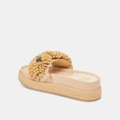SIDONA FLOWER SANDALS LT NATURAL RAFFIA(Sidona Flower Sandals Lt Natural Raffia) 13 SIDONA FLOWER SANDALS LT NATURAL RAFFIA(Sidona Flower Sandals Lt Natural Raffia) -Dolce Vita DOLCEVITA SANDALS SIDONAFLOWER LTNATURALRAFFIA 09