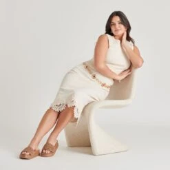 SIDONA SANDALS BROWN RAFFIA(Sidona Sandals Brown Raffia) -Dolce Vita DOLCEVITA SANDALS SIDONA BROWNRAFFIA ONFOOT 02