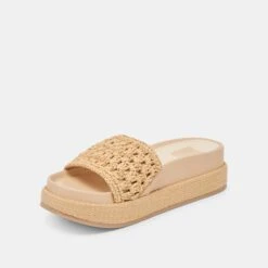 SIDONA SANDALS LT NATURAL RAFFIA(Sidona Sandals Lt Natural Raffia) 18 SIDONA SANDALS LT NATURAL RAFFIA(Sidona Sandals Lt Natural Raffia) -Dolce Vita DOLCEVITA SANDALS SIDONA LTNATURALRAFFIA 08