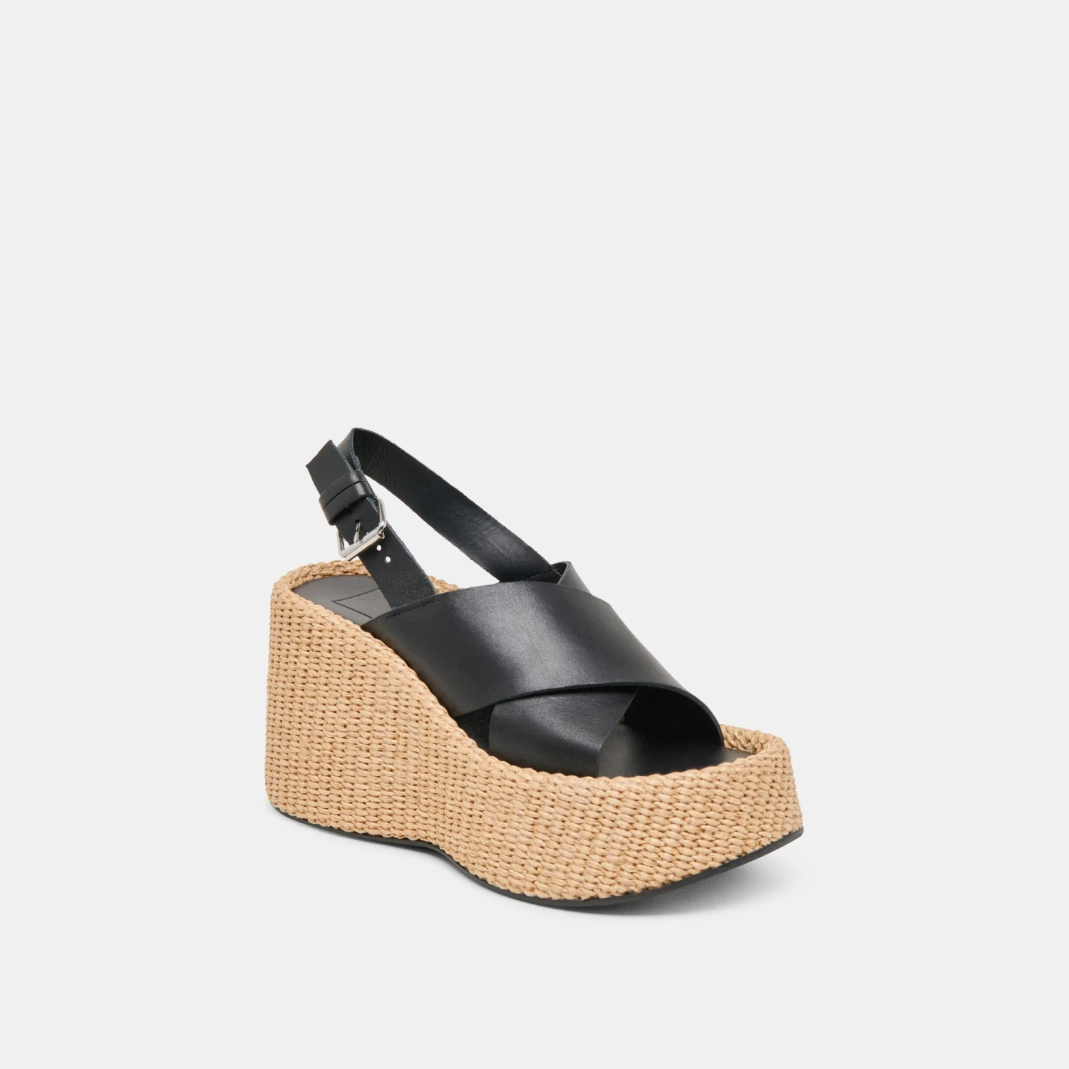 SKYLAR WEDGES BLACK LEATHER(Skylar Wedges Black Leather) 2 SKYLAR WEDGES BLACK LEATHER(Skylar Wedges Black Leather) - Image 2