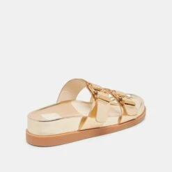 SOYA SANDALS GOLD DISTRESSED LEATHER(Soya Sandals Gold Distressed Leather) -Dolce Vita DOLCEVITA SANDALS SOYA GOLDDISTRESSEDLEATHER 03