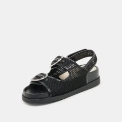 STARLA MESH SANDALS BLACK WOVEN MESH(Starla Mesh Sandals Black Woven Mesh) 16 STARLA MESH SANDALS BLACK WOVEN MESH(Starla Mesh Sandals Black Woven Mesh) -Dolce Vita DOLCEVITA SANDALS STARLAMESH BLACKWOVENMESH 08