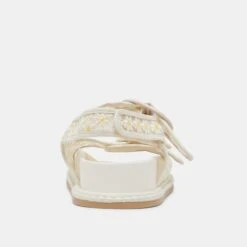 STUART FLORAL SANDALS WHITE YELLOW FLORAL MESH(Stuart Floral Sandals White Yellow Floral Mesh) 19 STUART FLORAL SANDALS WHITE YELLOW FLORAL MESH(Stuart Floral Sandals White Yellow Floral Mesh) -Dolce Vita DOLCEVITA SANDALS STUARTFLORAL WHITEYELLOWFLORALMESH 05