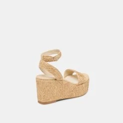 TALISA WEDGES NATURAL MACRAME(Talisa Wedges Natural Macrame) -Dolce Vita DOLCEVITA SANDALS TALISA NATURALMACRAME 03