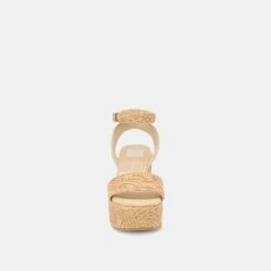 TALISA WEDGES NATURAL MACRAME(Talisa Wedges Natural Macrame) -Dolce Vita DOLCEVITA SANDALS TALISA NATURALMACRAME 04