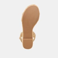 TALISA WEDGES NATURAL MACRAME(Talisa Wedges Natural Macrame) -Dolce Vita DOLCEVITA SANDALS TALISA NATURALMACRAME 07