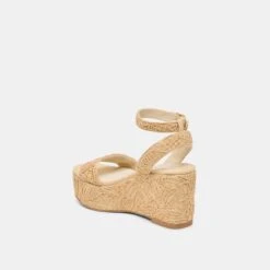 TALISA WEDGES NATURAL MACRAME(Talisa Wedges Natural Macrame) -Dolce Vita DOLCEVITA SANDALS TALISA NATURALMACRAME 09
