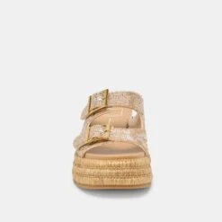 WIXIE SANDALS GOLD MULTI BEADS(Wixie Sandals Gold Multi Beads) -Dolce Vita DOLCEVITA SANDALS WIXIE GOLDMULTIBEADS 04