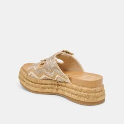 WIXIE SANDALS GOLD MULTI BEADS(Wixie Sandals Gold Multi Beads) -Dolce Vita DOLCEVITA SANDALS WIXIE GOLDMULTIBEADS 09