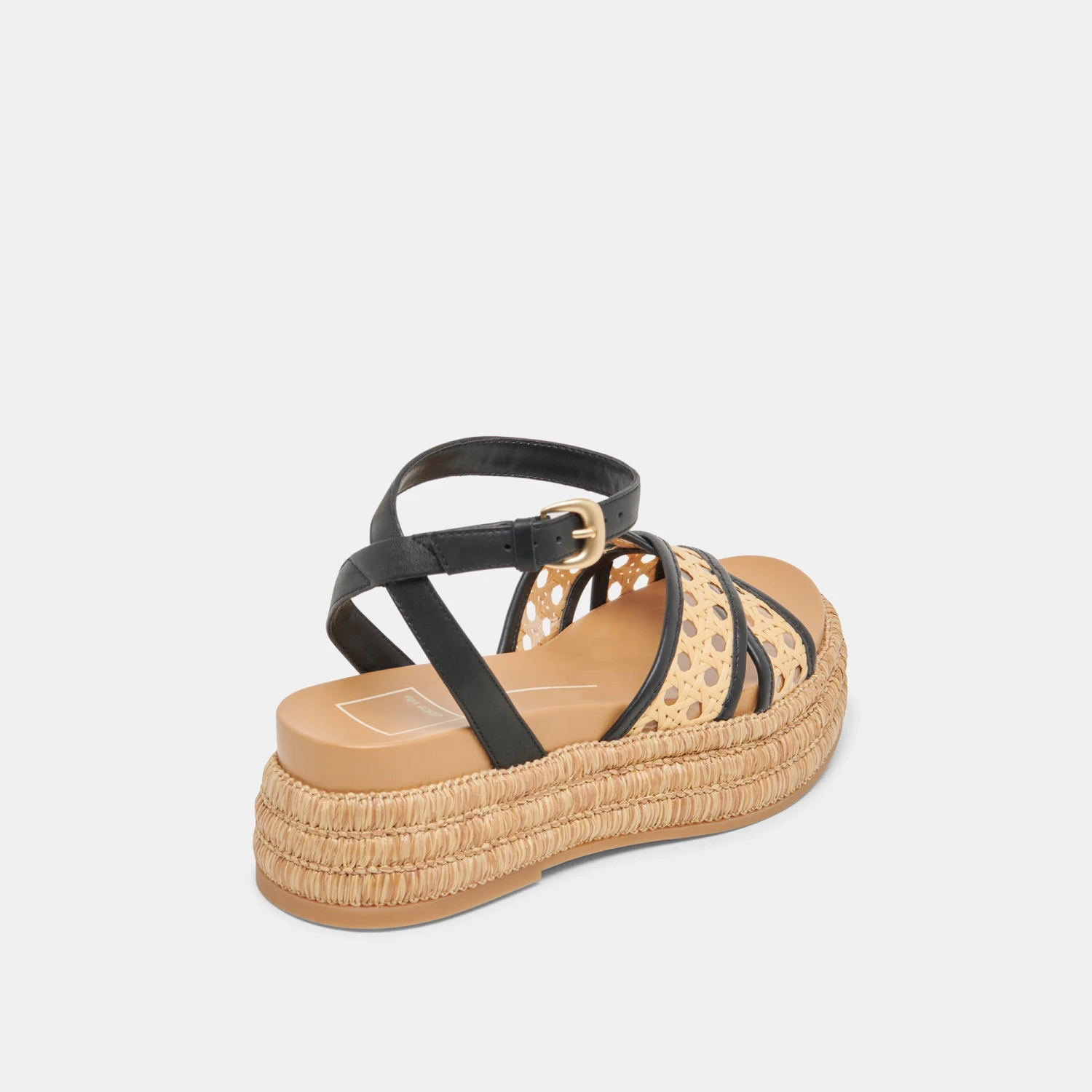WRILEY SANDALS BLACK WOVEN RAFFIA(Wriley Sandals Black Woven Raffia) 4 WRILEY SANDALS BLACK WOVEN RAFFIA(Wriley Sandals Black Woven Raffia) - Image 4