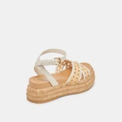 WRILEY SANDALS CREME WOVEN RAFFIA(Wriley Sandals Creme Woven Raffia) 11 WRILEY SANDALS CREME WOVEN RAFFIA(Wriley Sandals Creme Woven Raffia) -Dolce Vita DOLCEVITA SANDALS WRILEY CREMEWOVENRAFFIA 03