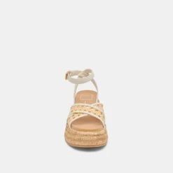 WRILEY SANDALS CREME WOVEN RAFFIA(Wriley Sandals Creme Woven Raffia) 14 WRILEY SANDALS CREME WOVEN RAFFIA(Wriley Sandals Creme Woven Raffia) -Dolce Vita DOLCEVITA SANDALS WRILEY CREMEWOVENRAFFIA 04