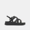 GATSBY SANDALS BLACK LEATHER(Gatsby Sandals Black Leather)