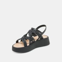 GATSBY SANDALS BLACK LEATHER(Gatsby Sandals Black Leather) -Dolce Vita DOLCEVITA SANDAL GATSBY BLACKLEATHER 08
