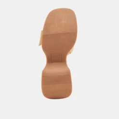 GISEL HEELS LT NATURAL WOVEN RAFFIA(Gisel Heels Lt Natural Woven Raffia) -Dolce Vita DOLCEVITA SANDAL GISEL LTNATURALWOVENRAFFIA 07