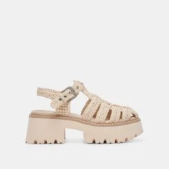 LASLY SANDALS OATMEAL KNIT(Lasly Sandals Oatmeal Knit)