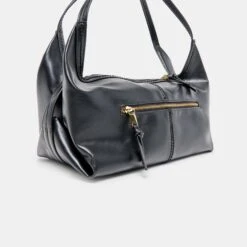 BILLY SHOULDER BAG BLACK LEATHER(Billy Shoulder Bag Black Leather) -Dolce Vita DOLCEVITA SHOULDERBAG BILLY BLACKLEATHER 5