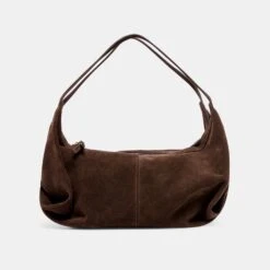 BILLY SHOULDER BAG CHOCOLATE SUEDE(Billy Shoulder Bag Chocolate Suede)