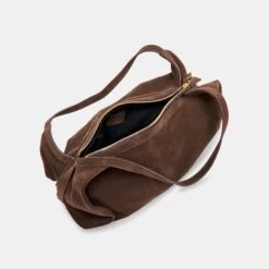 BILLY SHOULDER BAG CHOCOLATE SUEDE(Billy Shoulder Bag Chocolate Suede) -Dolce Vita DOLCEVITA SHOULDERBAG BILLY ESPRESSOSUEDE 4