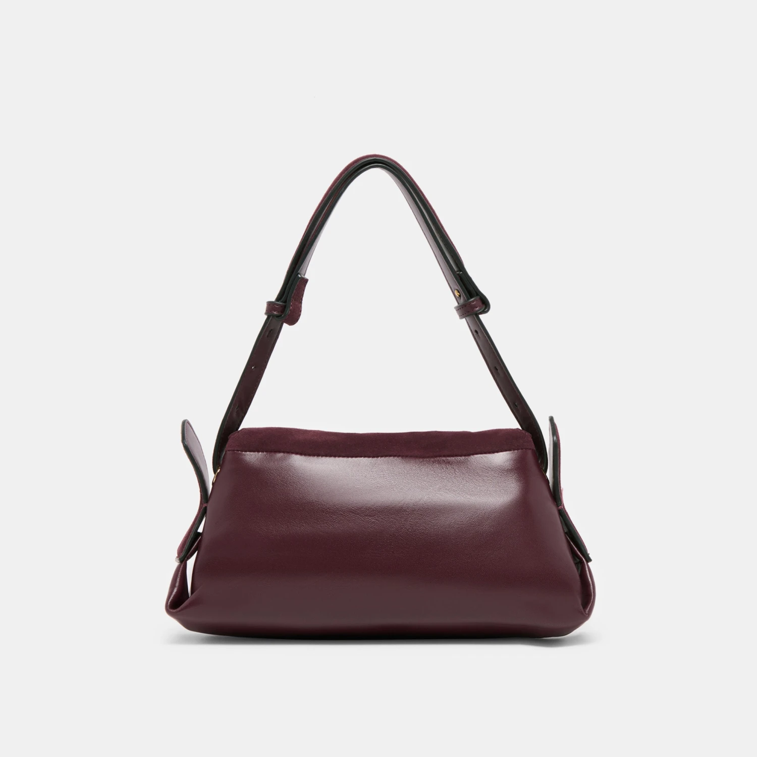 DEVYN SHOULDER BAG BURGUNDY LEATHER(Devyn Shoulder Bag Burgundy Leather) 2 DEVYN SHOULDER BAG BURGUNDY LEATHER(Devyn Shoulder Bag Burgundy Leather) - Image 2