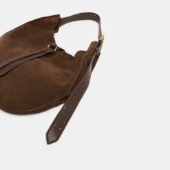 OAKLEY TOTE CHOCOLATE SUEDE(Oakley Tote Chocolate Suede) -Dolce Vita DOLCEVITA SHOULDERBAG OAKLEY CHOCOLATESUEDE 3