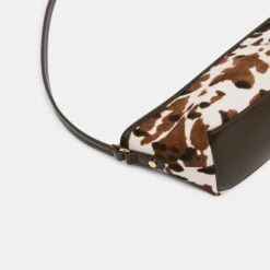 SAVAII SHOULDER BAG COCOA CALF HAIR(Savaii Shoulder Bag Cocoa Calf Hair) -Dolce Vita DOLCEVITA SHOULDERBAG SAVAII COCOAHAIRCALFHAIR 4