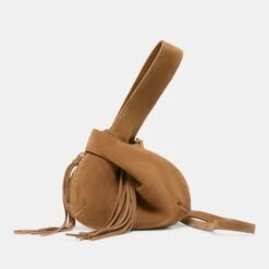 ZURY HANDBAG CAMEL SUEDE(Zury Handbag Camel Suede) -Dolce Vita DOLCEVITA SHOULDERBAG ZURY BROWNSUEDE 7