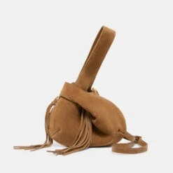 ZURY HANDBAG CAMEL SUEDE(Zury Handbag Camel Suede) -Dolce Vita DOLCEVITA SHOULDERBAG ZURY BROWNSUEDE 8