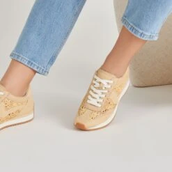 B.NTCD SNEAKERS LT NATURAL MACRAME(B Ntcd Sneakers Lt Natural Macrame) -Dolce Vita DOLCEVITA SNEAKERS B.NTCDLTNATURALMACRAME ONFOOT 02