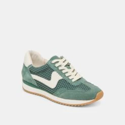 B.NTCD MESH SNEAKERS DK GREEN WOVEN MESH(B Ntcd Mesh Sneakers Dk Green Woven Mesh) -Dolce Vita DOLCEVITA SNEAKERS B.NTCDMESH DKGREENWOVENMESH 01