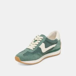 B.NTCD MESH SNEAKERS DK GREEN WOVEN MESH(B Ntcd Mesh Sneakers Dk Green Woven Mesh) -Dolce Vita DOLCEVITA SNEAKERS B.NTCDMESH DKGREENWOVENMESH 08