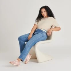 B.NTCD MESH SNEAKERS ROSE WOVEN MESH(B Ntcd Mesh Sneakers Rose Woven Mesh) -Dolce Vita DOLCEVITA SNEAKERS B.NTCDMESH ROSEWOVENMESH ONFOOT 01