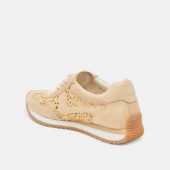 B.NTCD SNEAKERS LT NATURAL MACRAME(B Ntcd Sneakers Lt Natural Macrame) -Dolce Vita DOLCEVITA SNEAKERS B.NTCD NATURALMULTIRAFFIA 09